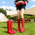 Women's Knee-High Rain Boots – Waterproof Rubber Boots for Rain & Garden