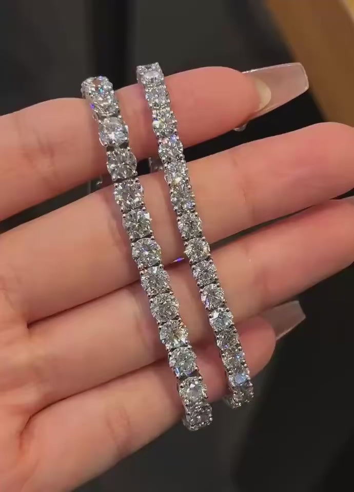 Lab Grown Diamond Tennis Bracelet